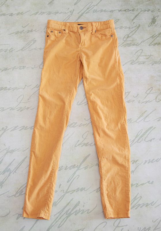 mustard yellow corduroy pants