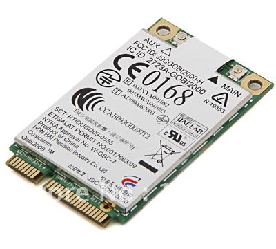 WWAN 3G Gobi1000, Gobi2000, 5530, 5540, F3507g Dùng Cho Dell, IBM, HP - 12