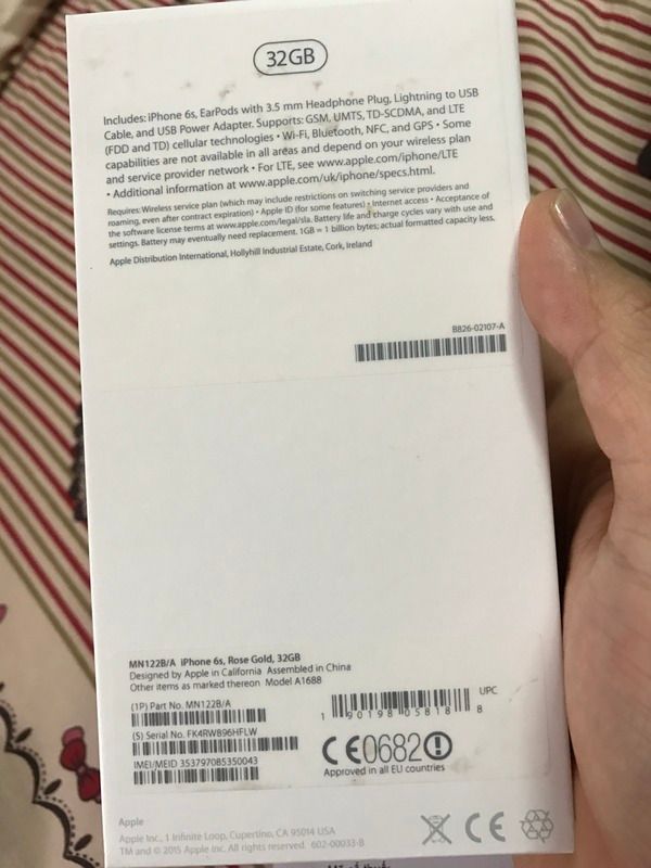 BÁN IPHONE 6S ROSE GOLD 32G MỚI ACTIVE 25/2 TẠI CELLPHONES - 3