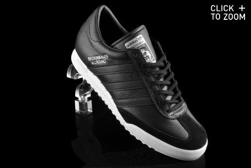 adidas beckenbauer black trainers