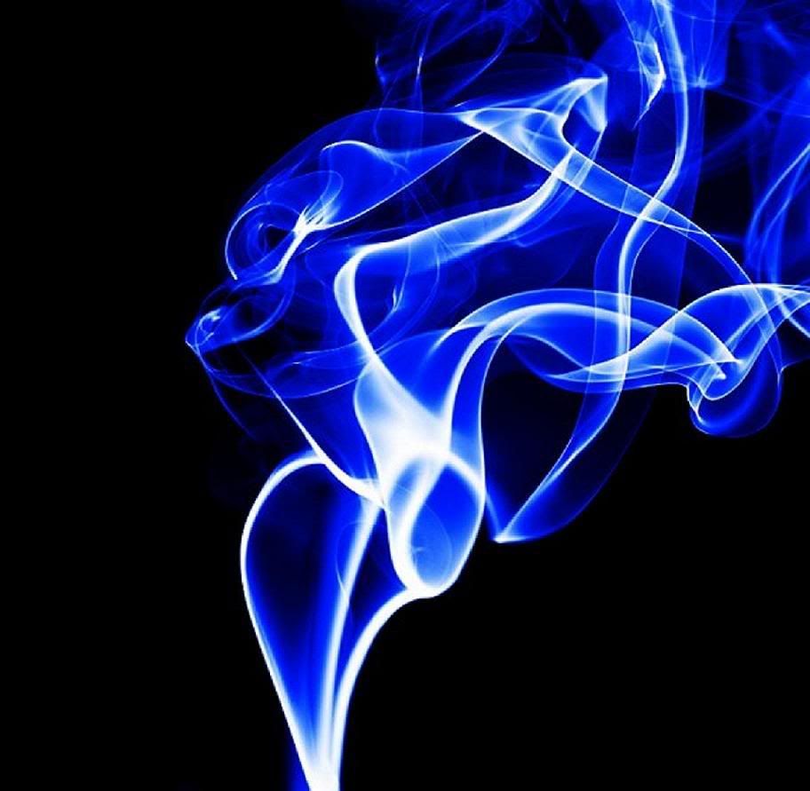 smoke blue