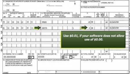 Sample Claim Form with G8553