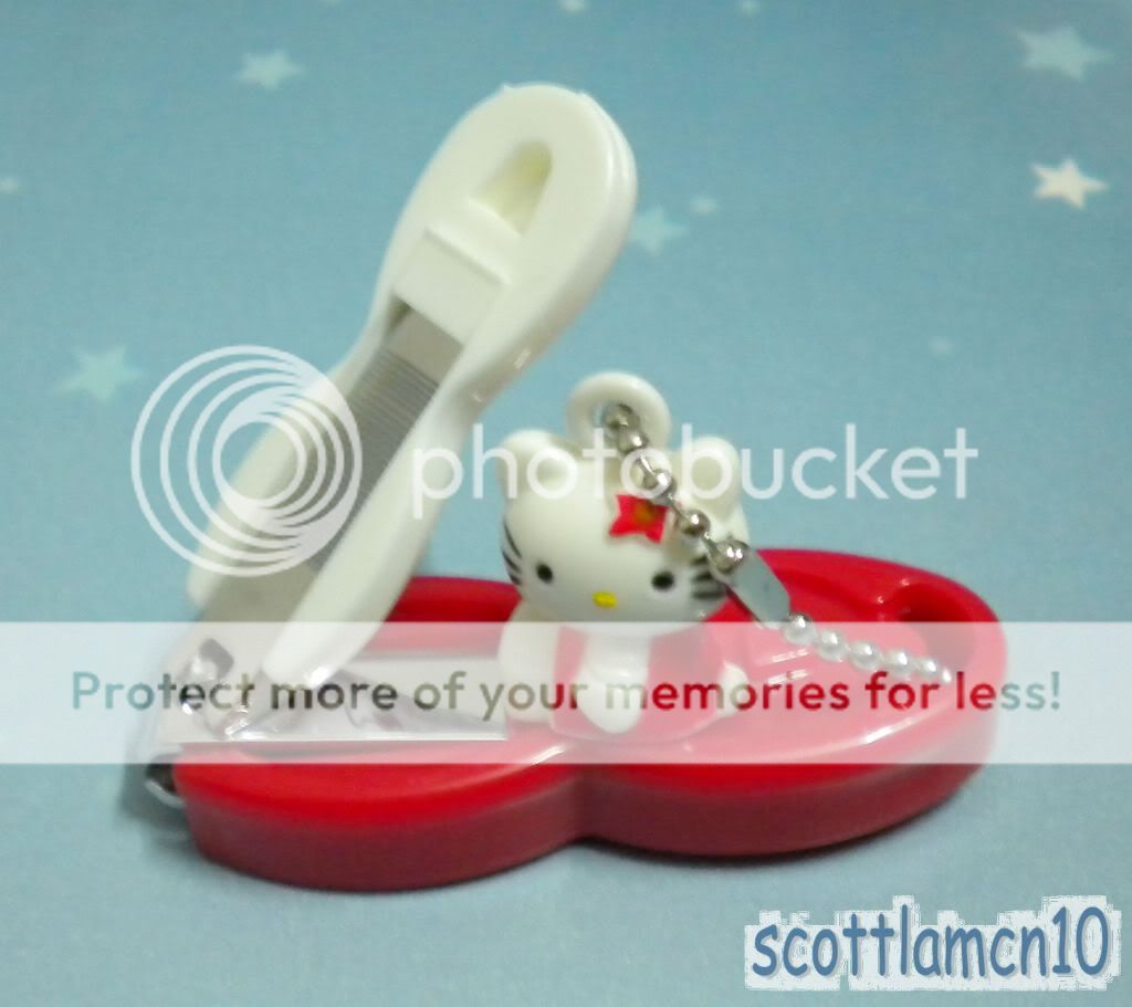 New Red Cute Hello Kitty Nail Clipper Cutter N042  