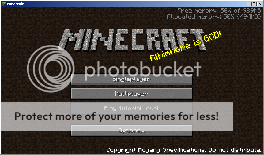 Awesome Title Screen Alpha Survival Single Player Alpha Archive Minecraft Forum Minecraft Forum