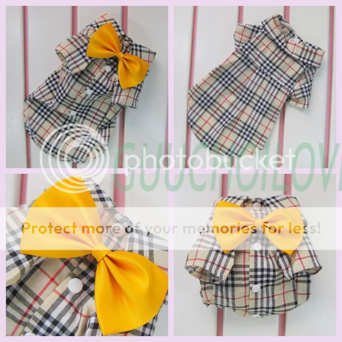 style 3 (the yellow / light pink / blue bow tie is a gift to you)