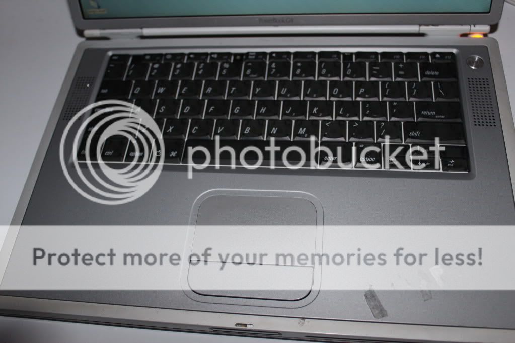 Apple PowerBook G4 15.2 Laptop M7952LL/A M5884 FOR PARTS OR REPAIR 